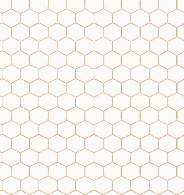 WOW Vliestapete »Hexagon«, Holz-Tapeten-Inspirationen