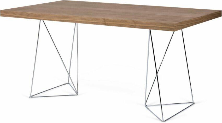 TemaHome Esstisch »Multi«, mit schönem schwarzen oder chromfarbenen Beingestell, in verschiedenen Farben und Tischgrößen erhältlich-Tische-Ideen für dein Zuhause von Home Trends