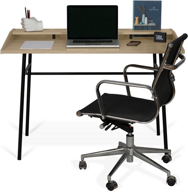 TemaHome Schreibtisch »Ply«, mit schönen Metallbeinen und ausreichenden Arbeitsplatz, sowie Abstellmöglichkeiten im hinteren Bereich-Tische-Inspirationen