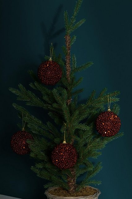 Weihnachtsbaumkugel »Sterne« (8 Stück)-Weihnachtskugeln-Inspirationen