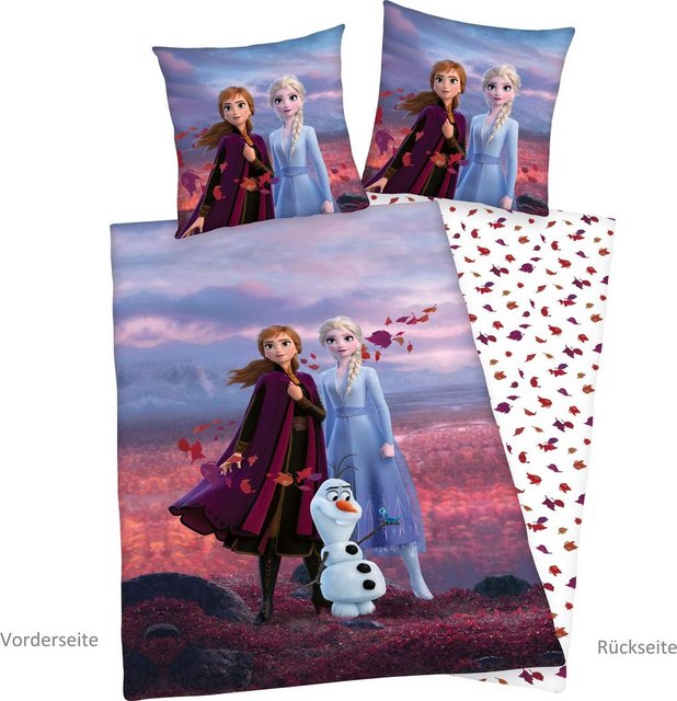 Kinderbettwäsche »Disney´s Eiskönigin«, Disney, mit tollem Anna und Elsa Motiv-Bettwäsche-Inspirationen