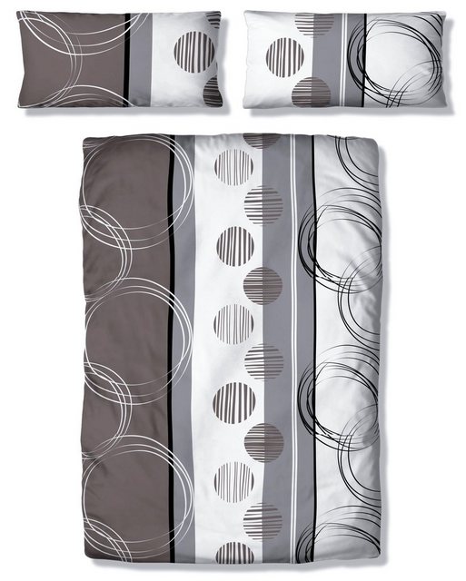 Bettwäsche »Swea«, my home, Linon Qualität, Kreise und Linien Design-Bettwäsche-Inspirationen