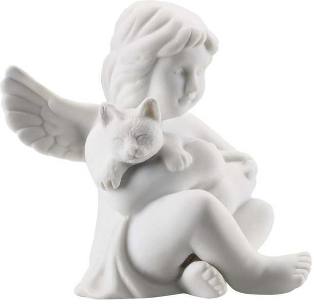 Rosenthal Engelfigur »Engel mit Katze« (1 Stück), Biskuitporzellan, unglasiert-Figuren-Inspirationen
