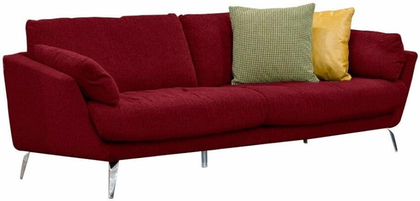 W.SCHILLIG 2,5-Sitzer »softy«, mit dekorativer Heftung im Sitz, Füße Chrom glänzend-Sofas-Ideen für dein Zuhause von Home Trends