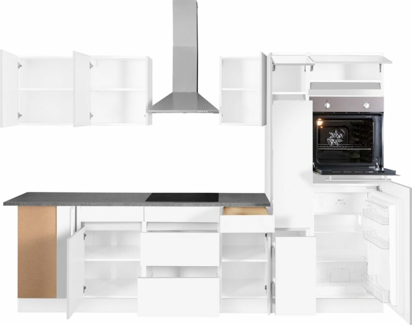 OPTIFIT Winkelküche »Roth«, mit E-Geräten, Stellbreite 300 x 175 cm-Küchenzeilen-Ideen für dein Zuhause von Home Trends
