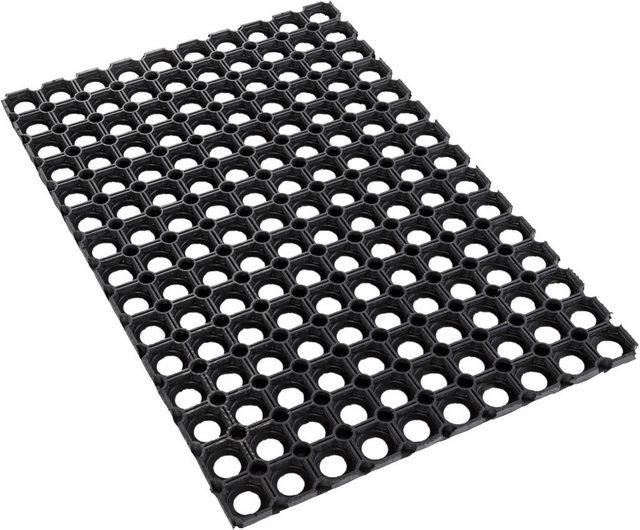 Fußmatte »Gummi Ringmatte«, Andiamo, rechteckig, Höhe 15 mm, Schmutzfangmatte, In- und Outdoor geeignet, besonders robust-Fußmatten-Inspirationen