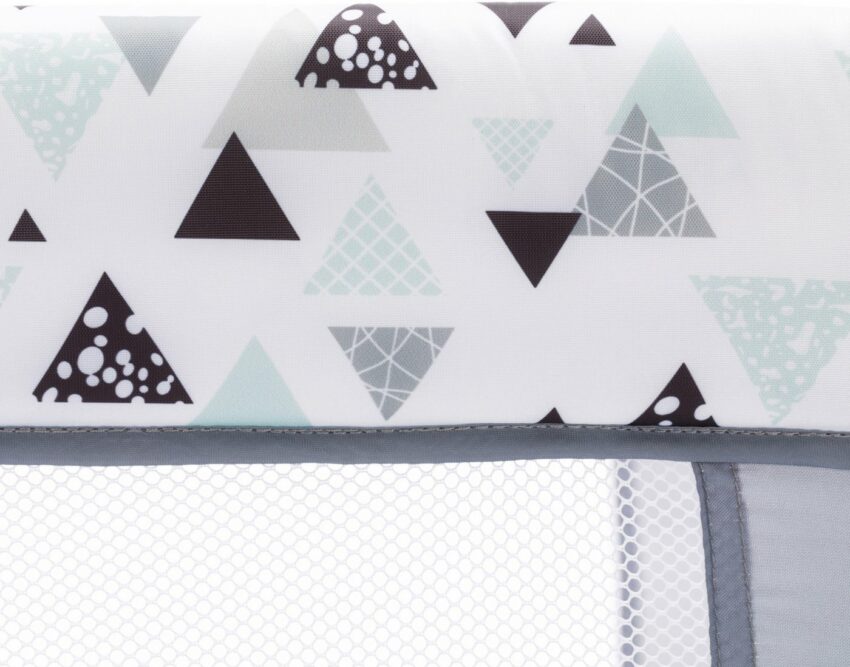 Fillikid Baby-Reisebett »Standard grau/ Triangel«, inkl. Transporttasche-Betten-Ideen für dein Zuhause von Home Trends