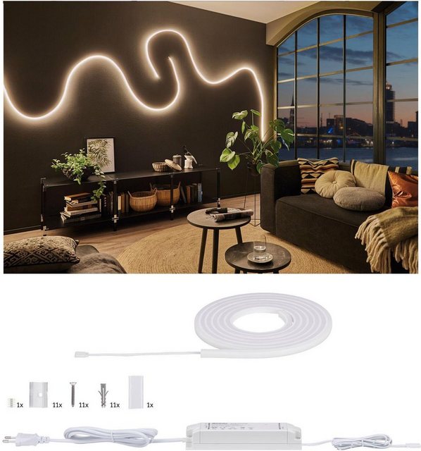 Paulmann LED-Streifen »MaxLED Flow Basisset 3m Warmweiß 37W«-Lampen-Inspirationen