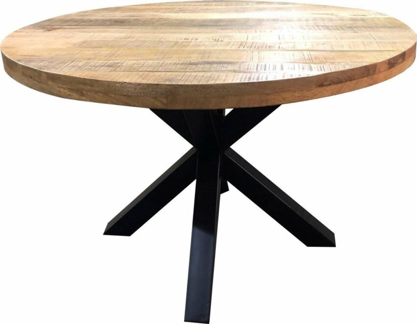 SIT Esstisch »Tops&Tables«, mit rustikaler runder Tischplatte aus Mangoholz-Tische-Ideen für dein Zuhause von Home Trends