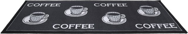 Küchenläufer »Coffee«, Andiamo, rechteckig, Höhe 5 mm, Motiv Kaffee, mit Schriftzug, Küche-Teppiche-Inspirationen