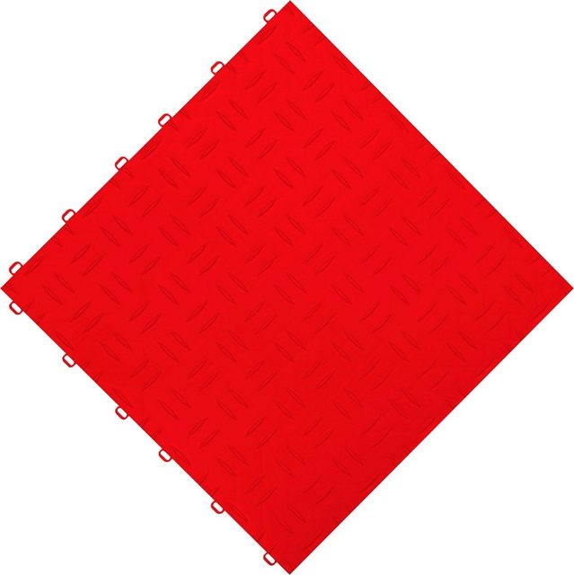 florco® Klickfliese »grip,rot,40x40x1,8 cm«, 6 Stück/Pack (0,96 m)-Terrassenböden-Inspirationen
