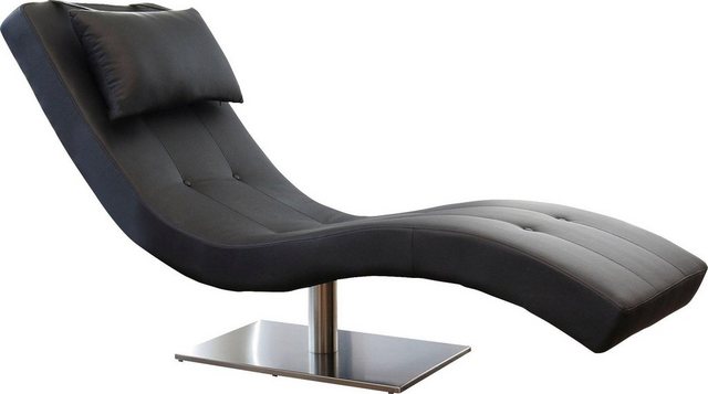 SalesFever Relaxsessel, mit Nackenkissen, Relaxliege mit modernem Metallfuß-Sessel-Inspirationen
