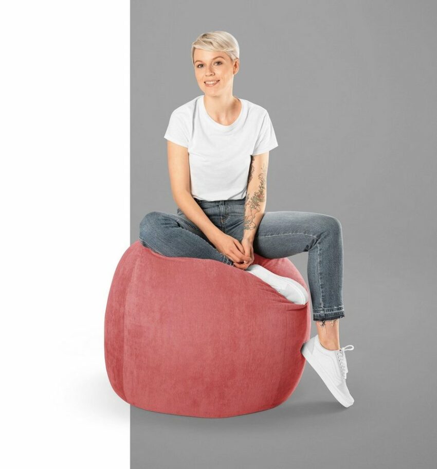Sitting Point Sitzsack »BeanBag Cordone XL« (1 St), Kord-Sessel-Ideen für dein Zuhause von Home Trends