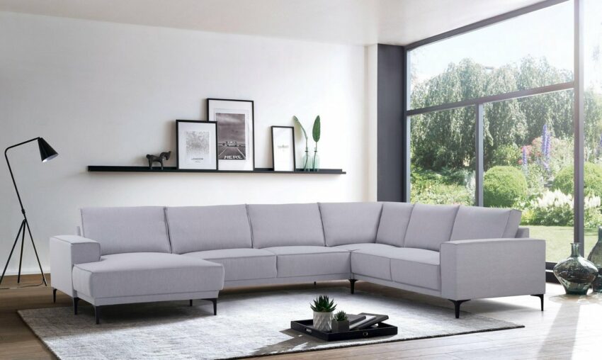 Places of Style Wohnlandschaft »Oland«, im zeitlosem Design und hochwertiger Verabeitung-Sofas-Ideen für dein Zuhause von Home Trends