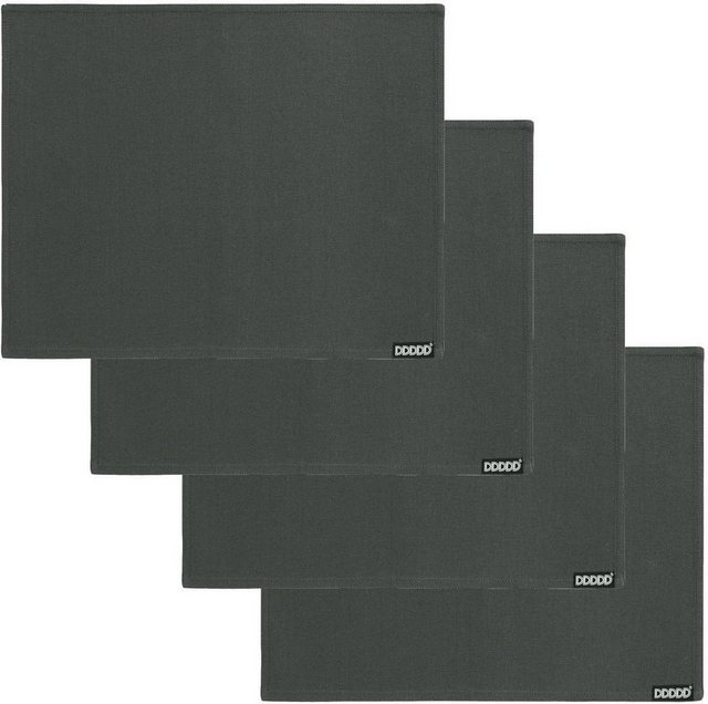 Platzset, »Kit«, DDDDD, (Set, 4-St), 35x45 cm, Baumwolle-Tischsets-Inspirationen