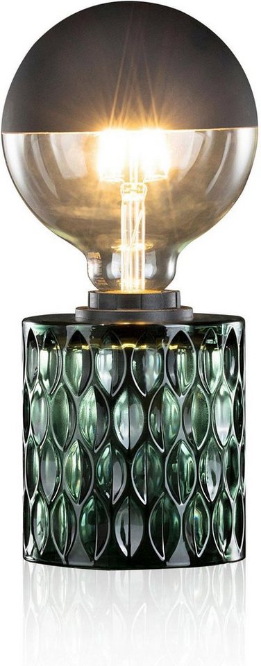 Pauleen Tischleuchte »Crystal Magic«, Grün, Glas-Lampen-Ideen für dein Zuhause von Home Trends