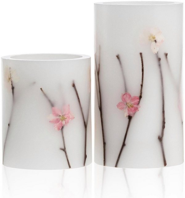 Pauleen LED-Kerze »Shiny Blossom Candle 2er Set« (2-tlg)-Kerzen-Inspirationen