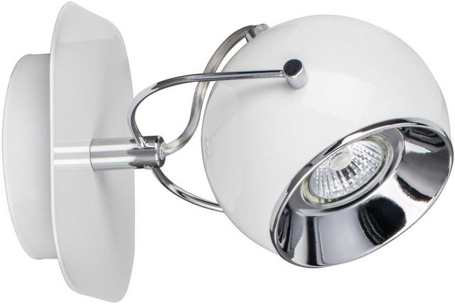 SPOT Light Wandleuchte »BALL«, LED Leuchtmittel Inklusive, wechselbar, schwenkbarer und flexibler Retrostrahler-Lampen-Inspirationen