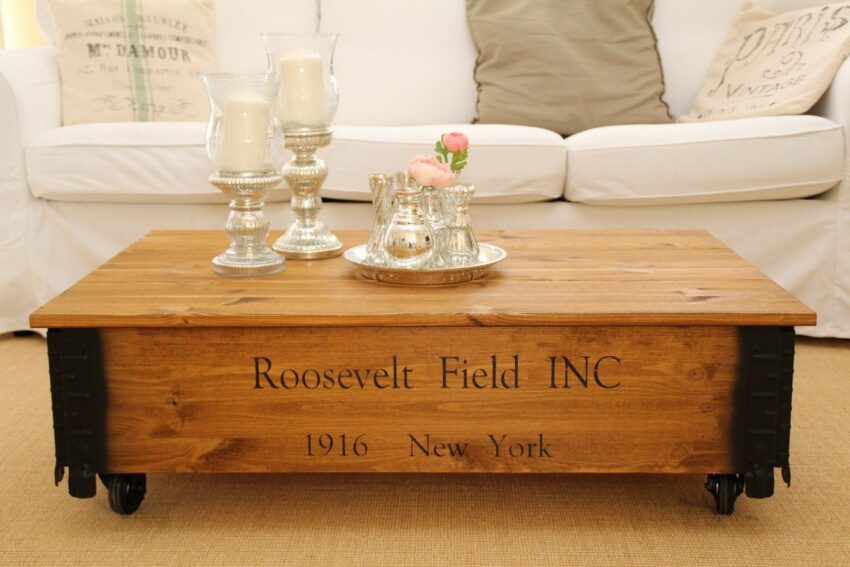 Uncle Joe´s Couchtisch »Rooseveld Field«, in rustikalem Design-Tische-Ideen für dein Zuhause von Home Trends