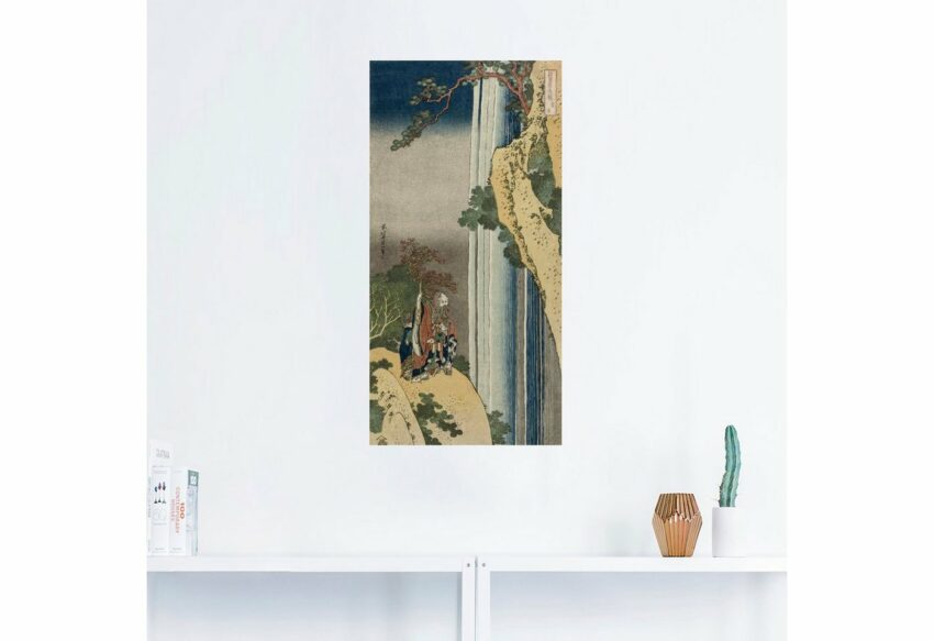 Artland Wandbild »Der Dichter Rihaku«, Gewässer (1 Stück), in vielen Größen & Produktarten -Leinwandbild, Poster, Wandaufkleber / Wandtattoo auch für Badezimmer geeignet-Bilder-Ideen für dein Zuhause von Home Trends