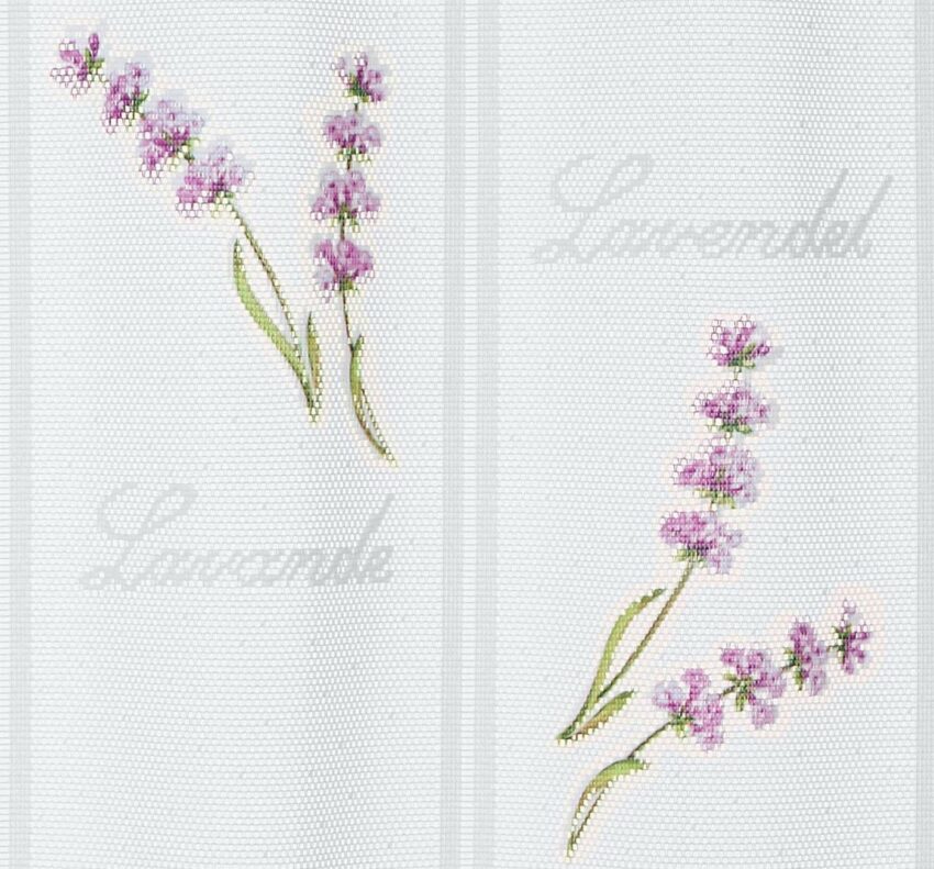 Panneaux »Lavendel«, WILLKOMMEN ZUHAUSE by ALBANI GROUP, Stangendurchzug (1 Stück), Jacquard-Lamellen-Pannaux-Gardinen-Ideen für dein Zuhause von Home Trends