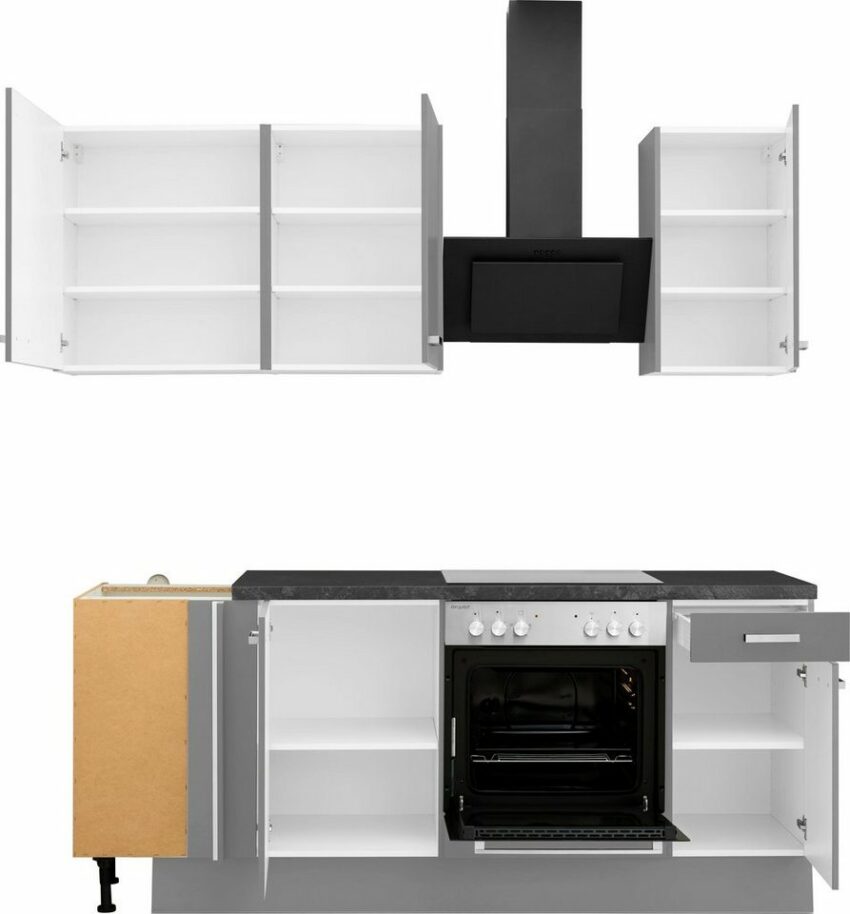 OPTIFIT Winkelküche »Parma«, mit E-Geräten, Stellbreite 215x175 cm-Küchenzeilen-Ideen für dein Zuhause von Home Trends