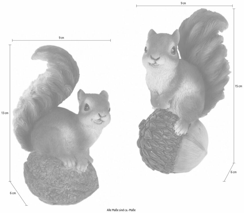 I.GE.A. Tierfigur »Eichhörnchen« (Set, 2 Stück)-Figuren-Ideen für dein Zuhause von Home Trends