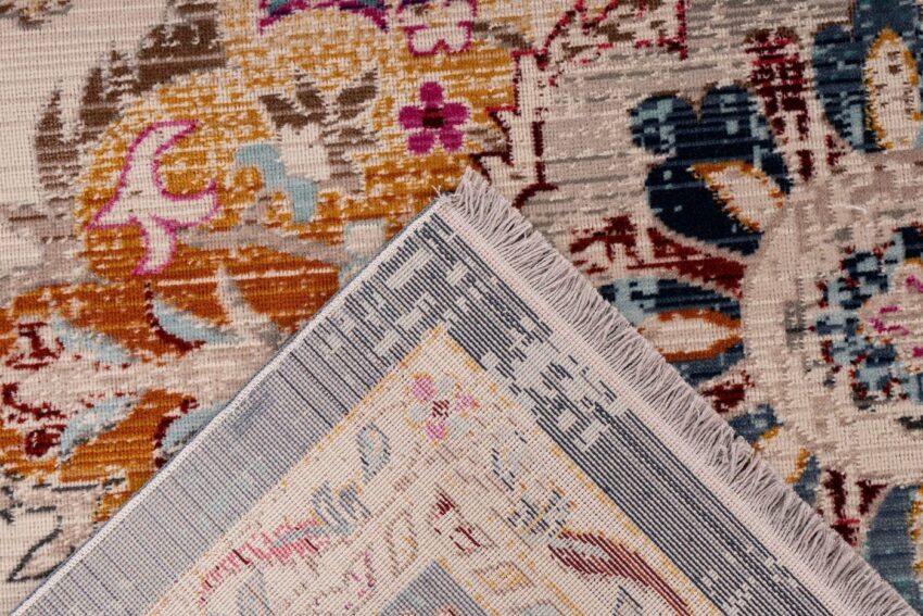 Teppich »Anouk 1000«, me gusta, rechteckig, Höhe 5 mm, Flachgewebe, Vintage Look, Wohnzimmer-Teppiche-Ideen für dein Zuhause von Home Trends
