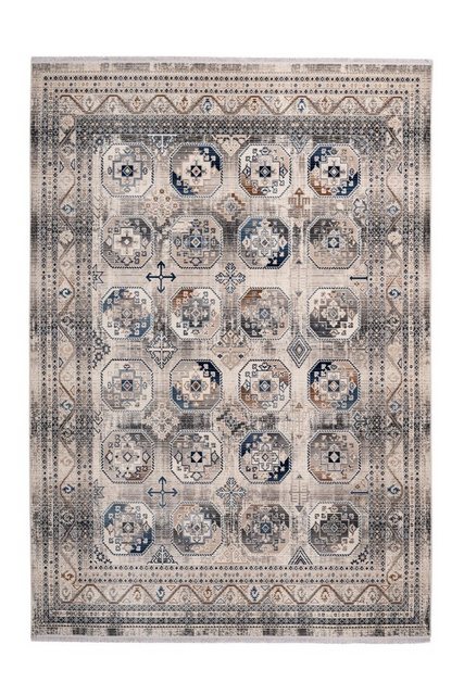 Teppich »Anouk 400«, me gusta, rechteckig, Höhe 5 mm, Flachgewebe, Vintage Design, Wohnzimmer-Teppiche-Inspirationen