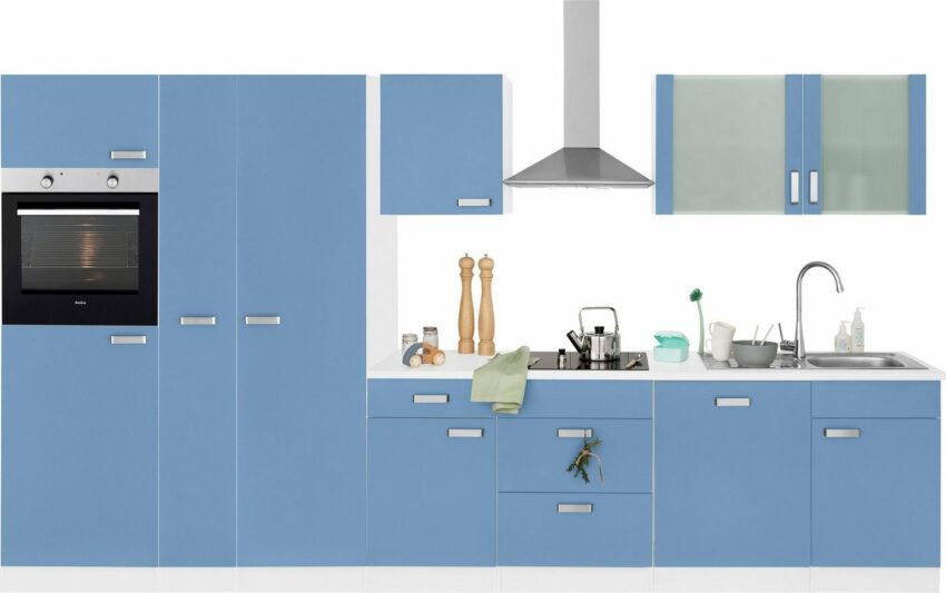 wiho Küchen Küchenzeile »Husum«, mit E-Geräten, Breite 360 cm-Küchenzeilen-Ideen für dein Zuhause von Home Trends