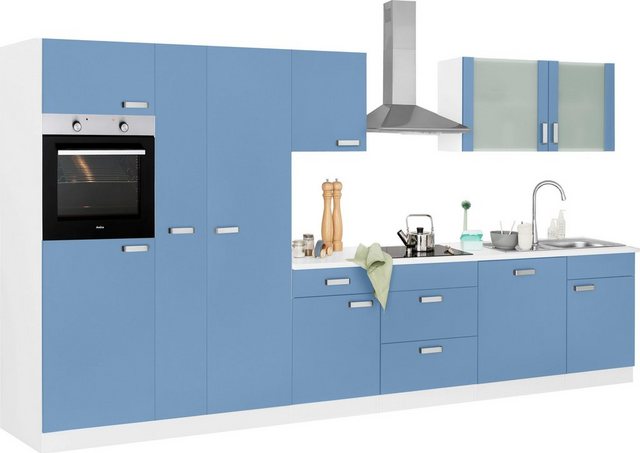 wiho Küchen Küchenzeile »Husum«, mit E-Geräten, Breite 360 cm-Küchenzeilen-Inspirationen