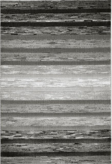 Teppich »Side 250«, RESITAL The Voice of Carpet, rechteckig, Höhe 11 mm, Kurzflor, gewebt, modernes Streifen-Design, Wohnzimmer-Teppiche-Inspirationen