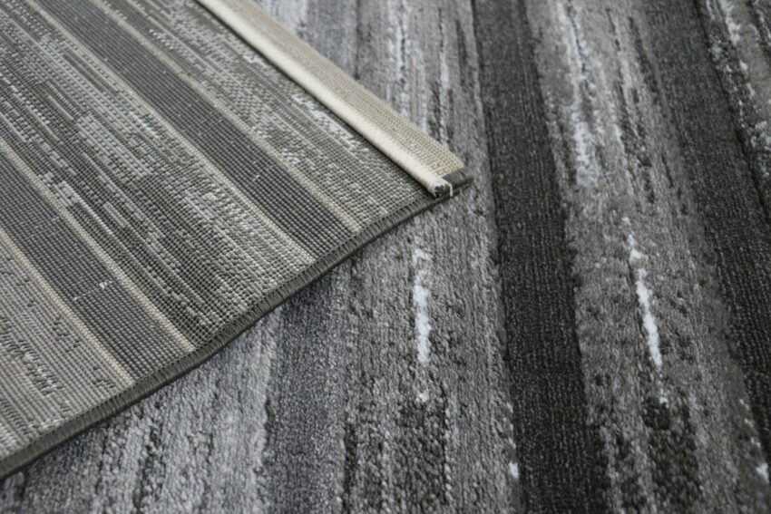 Teppich »Side 250«, RESITAL The Voice of Carpet, rechteckig, Höhe 11 mm, Kurzflor, gewebt, modernes Streifen-Design, Wohnzimmer-Teppiche-Ideen für dein Zuhause von Home Trends
