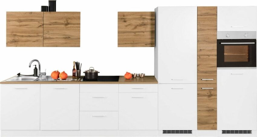HELD MÖBEL Küchenzeile »Kehl«, ohne E-Geräte, Breite 390 cm-Küchenzeilen-Ideen für dein Zuhause von Home Trends