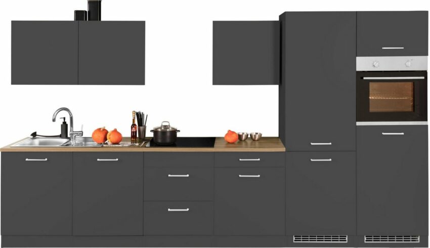 HELD MÖBEL Küchenzeile »Kehl«, ohne E-Geräte, Breite 360 cm-Küchenzeilen-Ideen für dein Zuhause von Home Trends