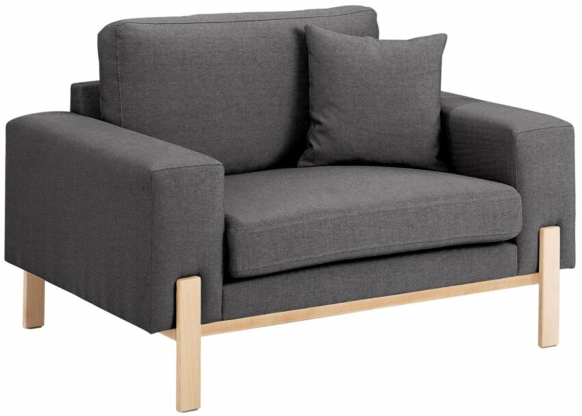 OTTO products Loveseat »Hanne«, Bezug aus natürlichen Materialien: Baumwolle und Leinen-Sessel-Ideen für dein Zuhause von Home Trends