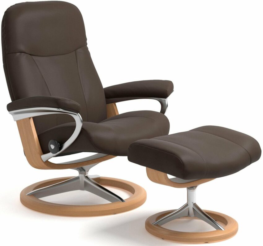 Stressless® Relaxsessel »Garda«, mit Signature Base, Größe L, Gestell Eiche-Sessel-Ideen für dein Zuhause von Home Trends