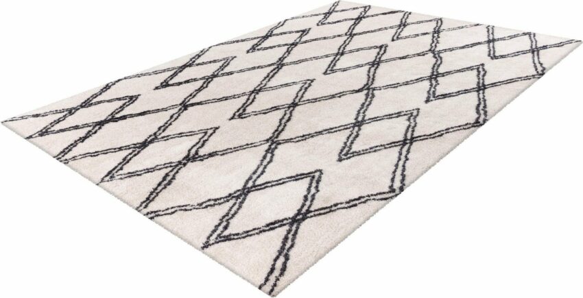 Hochflor-Teppich »Orlando 300«, me gusta, rechteckig, Höhe 27 mm, besonders weich durch Microfaser, Wohnzimmer-Teppiche-Ideen für dein Zuhause von Home Trends