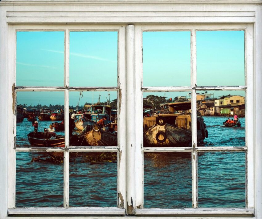 queence Wandsticker »Boote auf dem Meer«-Wandtattoos-Ideen für dein Zuhause von Home Trends