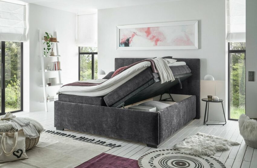 Polsterbett »Trio« (9-St), inkl. zwei Bettkästen und Topper-Betten-Ideen für dein Zuhause von Home Trends