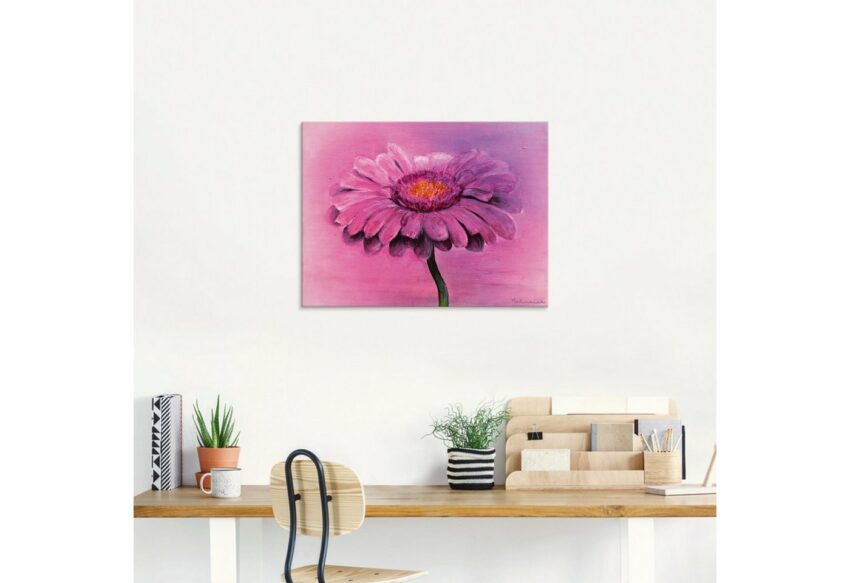Artland Glasbild »Gerbera«, Blumen (1 Stück)-Bilder-Ideen für dein Zuhause von Home Trends