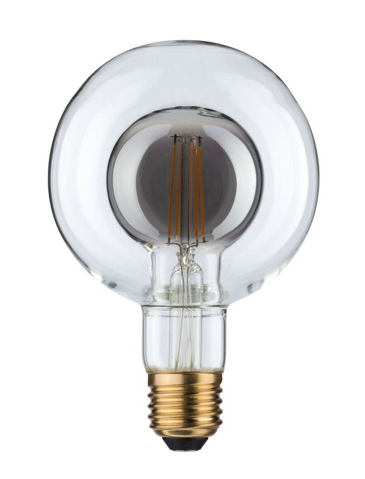 Paulmann »Globe 95 Inner Shape 4W E27 2.700K Warmweiß Rauchglas« LED-Leuchtmittel, 1 Stück, Warmweiß-Leuchtmittel-Ideen für dein Zuhause von Home Trends