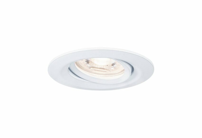 Paulmann LED Einbaustrahler »Nova mini schwenkbar 1x4W 2.700K Weiß matt 230V«-Lampen-Ideen für dein Zuhause von Home Trends