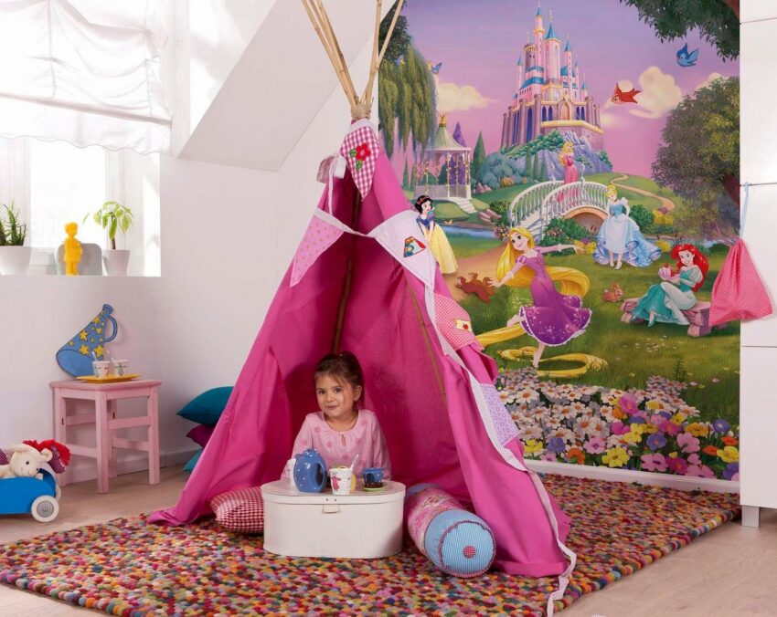 Komar Fototapete »Princess Sunset«, glatt, bedruckt, Comic, (Set), ausgezeichnet lichtbeständig-Tapeten-Ideen für dein Zuhause von Home Trends