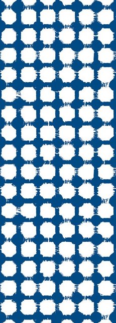queence Vinyltapete »Muster-Blau«, 90 x 250 cm, selbstklebend-Tapeten-Inspirationen