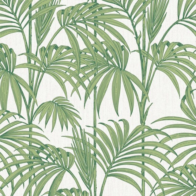 Vliestapete »Honolulu Palm Green«-Tapeten-Inspirationen