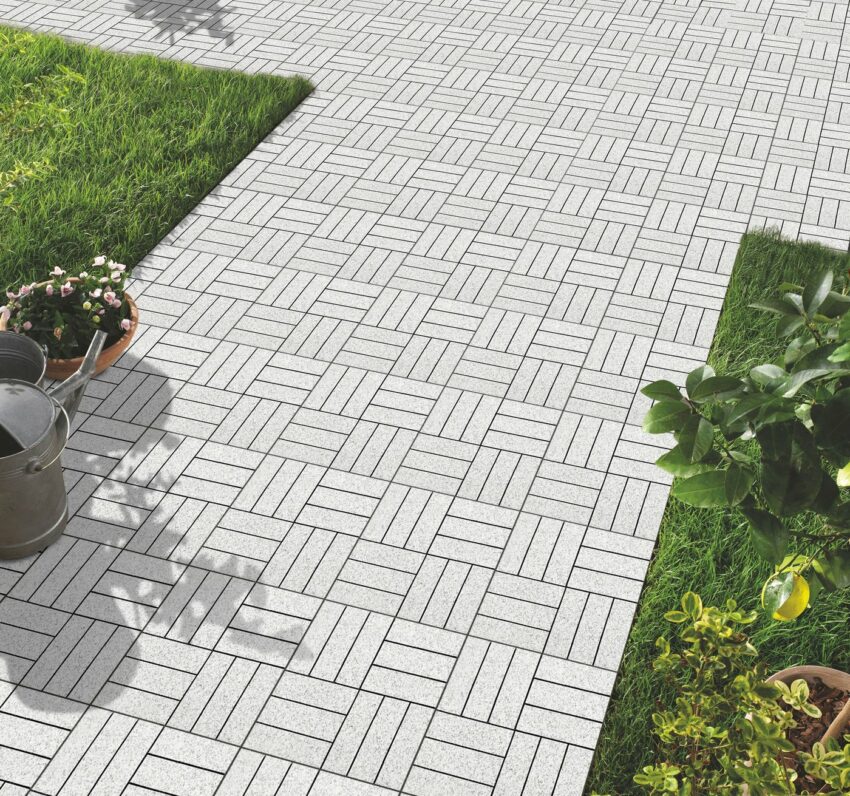 florco® Klickfliesen »Stone Granit,4x3,30x30x2,8 cm«, 4 Stück/Pack (0,36 m)-Terrassenböden-Ideen für dein Zuhause von Home Trends