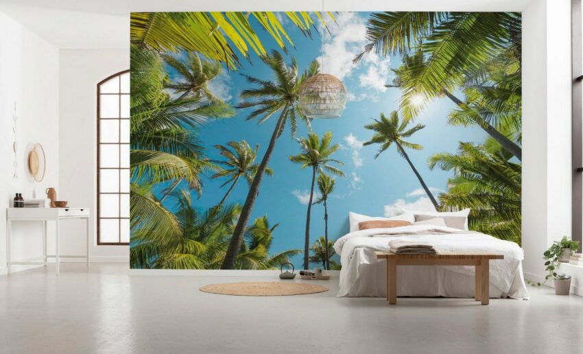 Komar Fototapete »Coconut Heaven«, glatt, mehrfarbig, natürlich, bedruckt, (9 St)-Tapeten-Ideen für dein Zuhause von Home Trends