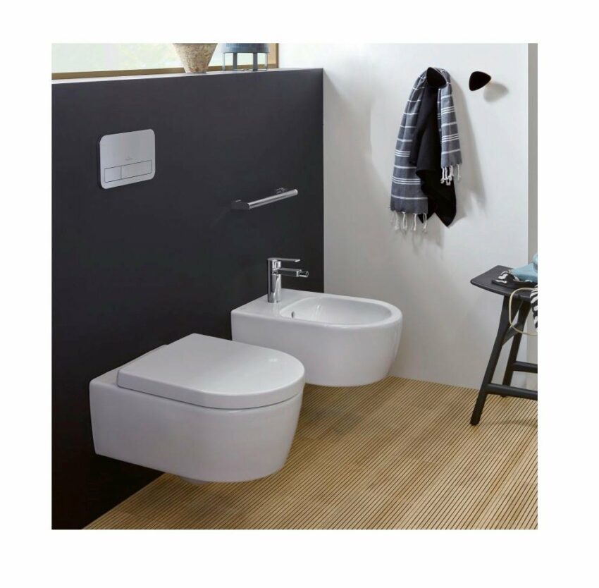 Villeroy & Boch Tiefspül-WC »Avento Combi-Pack«, inklusive WC-Sitz, mit Clean Plus Beschichtung-WC-Becken-Ideen für dein Zuhause von Home Trends