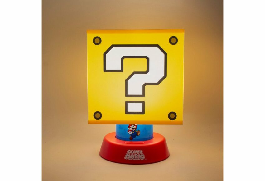 Paladone LED Dekolicht »Super Mario Fragezeichen Icon Leuchte«-Lampen-Ideen für dein Zuhause von Home Trends